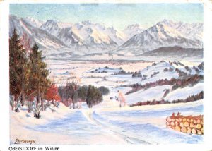 Winter Oberstdorf Germany 1957 