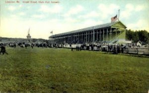 Grand Stand, Maine State Fair Ground in Lewiston, Maine