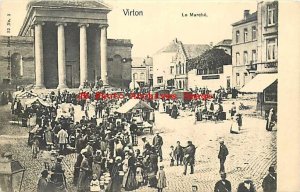 Belgium, Virton, Le Marche, Market Place, UDB, Nels Serie 32 No 2