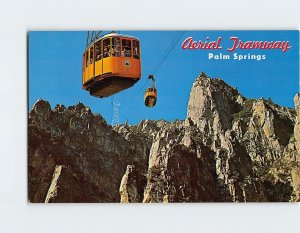 Postcard Aerial Tramway, Palm Springs, California