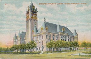 County Court House at Spokane WA, Washington - pm 1919 - DB