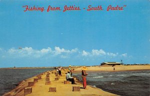 Fishing From Jetties - South Padre, Texas TX  