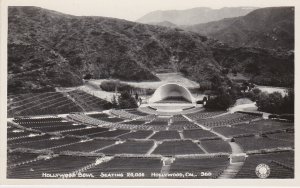 California Hollywood The Hollywood Bowl Real Photo