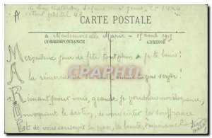 Old Postcard Valencia Monument Emile Augier