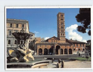 Postcard Basilica di Santa Maria in Cosmedin Rome Italy