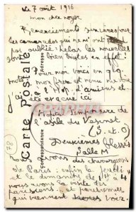 Old Postcard Le Vesinet L & # 39Asile National Court & # 39honneur