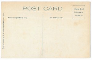 'McDonald Bay, Hague on Lake George, N.Y.' unused New York Post Card