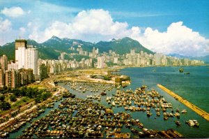 Hong Kong Victoria Looking Down From East District