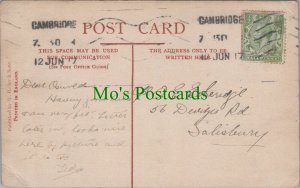 Genealogy Postcard - Etheridge, 56 Devizes Road, Salisbury, Wiltshire GL604