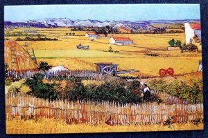 [AG] P690 Vincent Van Gogh Famous Painting Art House Farm Scenery (postcard *New