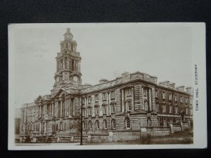 Manchester STOCKPORT Town Hall c1908 RP Postcard by Grenville