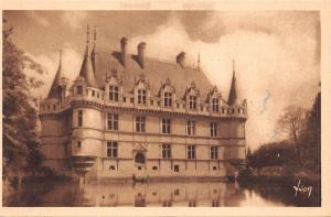 BF4766 indre et loire azay le rideau chateau france