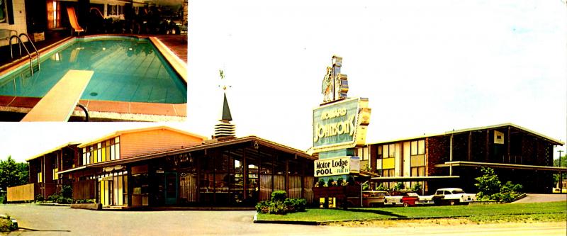 NY - Huntington Station, Long Island. Howard Johnson's Motor Lodge (3.5 X 8....