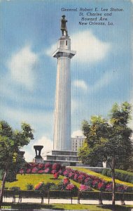 General Robert E Lee Statue Howard Avenue - New Orleans, Louisiana LA  