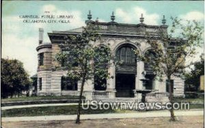 Carnegie Public Library - Oklahoma City s, Oklahoma OK  