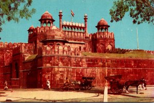 India Delhi Red Fort Built By Emperor Shah Jahan