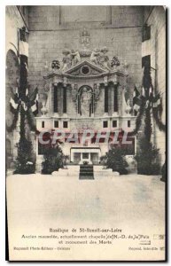 Old Postcard Basilica of St Benoit sur Loire Former mausoleum currently chape...