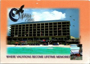 Osprey Motel Panama City Beach Florida Postcard 2000