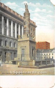 Battle Monument - Baltimore, Maryland MD Postcard