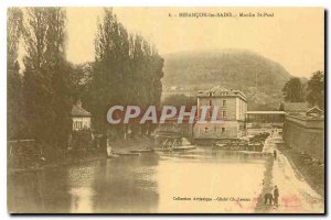 Old Postcard Besancon les Bains Mill St Paul