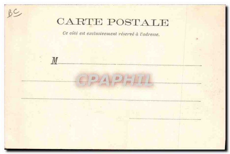 Old Postcard Saumur Horse Equestrian Jumping the river Breil