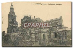 Old Postcard Albert Somme Basilica Cote is