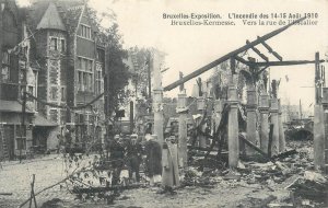 Belgium Brussels Kermesse Exhibition, Fire disaster of August 14 - 15, 1910