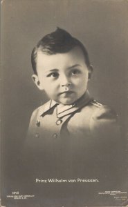 Prince Wilhelm of Prussia Germany RPPC 06.81