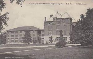 Iowa Ames Old Agricultural Hall And Engineering Annex I S C Albertype