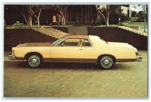 c1977 Marquis Brougham 2-Door Hardtop Eby Ford Lincoln Goshen Indiana Postcard