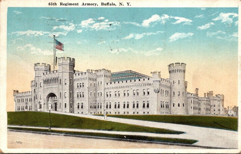 New York Buffalo 65th Regiment Armory 1919