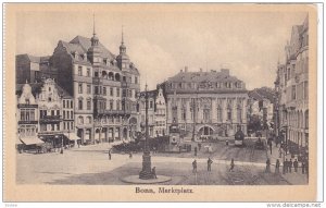 BONN, North Rine-Westphalia, Germany; Marktplatz, 10-20s