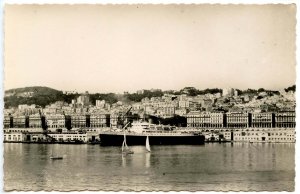 Africa - Algeria, Alger. The Port   *RPPC