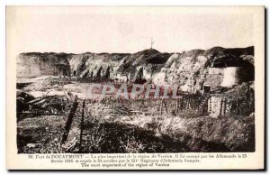 Postcard Old Fort Douaumont The most important of the Verdun area