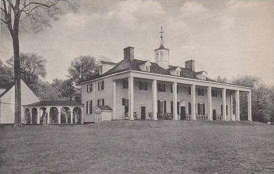 Virginia Mount Vernon Home Of George Washington Albertype