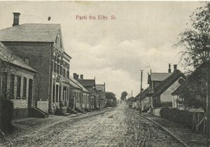 PC DENMARK, PARTI FRA EIBY ST, Vintage Postcard (b31689)