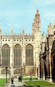 England Cambridge King's College Screen and Chapel