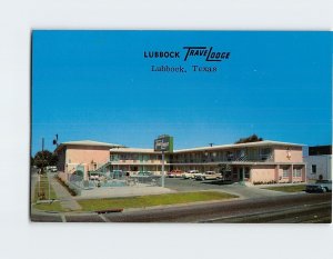 Postcard Lubbock TraveLodge Lubbock Texas USA