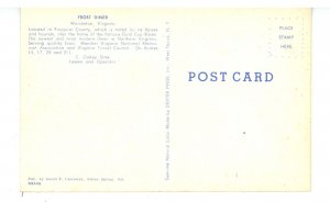 VA - Warrenton. Frost Diner ca 1955 Interior & Exterior Views