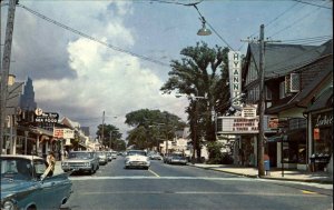 Hyannis Cape Cod Massachusetts MA Classic 1960s Cars Main St Vintage PC