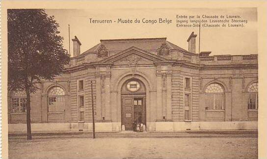 Belgium Tervuren Musee de Congo Entree par la Chaussee de Louvain