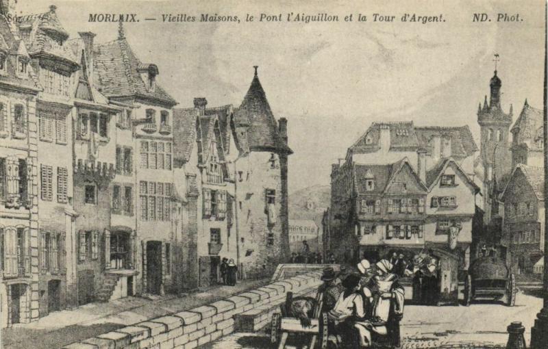 CPA MORLAIX - Vieilles Maisons (143187)