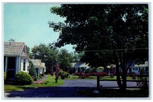 c1960's Sound Side Court Harwichport Massachusetts MA Posted Vintage Postcard