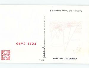 Unused Pre-1980 TWO VIEWS ON CARD Atlantic City New Jersey NJ ho7483