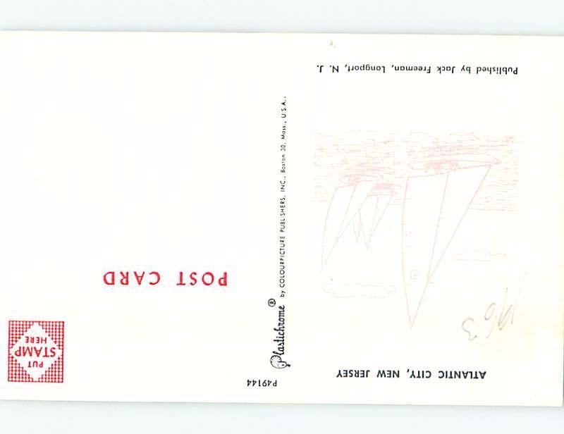 Unused Pre-1980 TWO VIEWS ON CARD Atlantic City New Jersey NJ ho7483