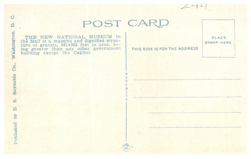 Washington DC    New national Museum