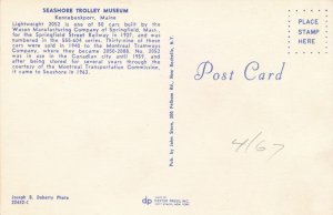 Kennebunkport, Maine - Seashore Trolley Museum 2052 Served in Montreal