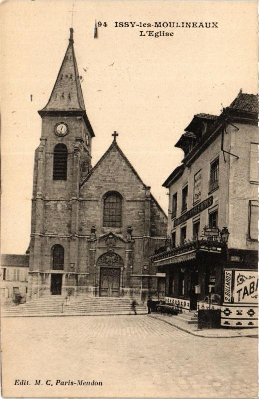 CPA ISSY les MOULINEAUX L'Eglise (413676)