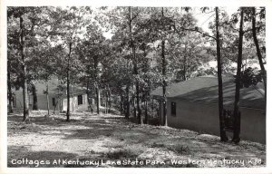 Mayfield Kentucky State Park Cottages Real Photo Postcard AA21868