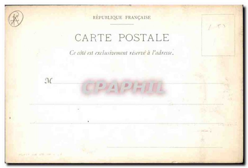 Old Postcard 1870 Militaria War Monument Affairs Saint Etienne